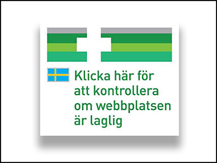 Den nya symbolen som ska underlätta för konsumenter att välja en säker webbplats för köp av läkemedel.